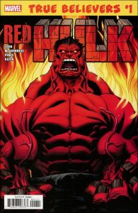 True Believers: Hulk - Red Hulk #1 (2019)