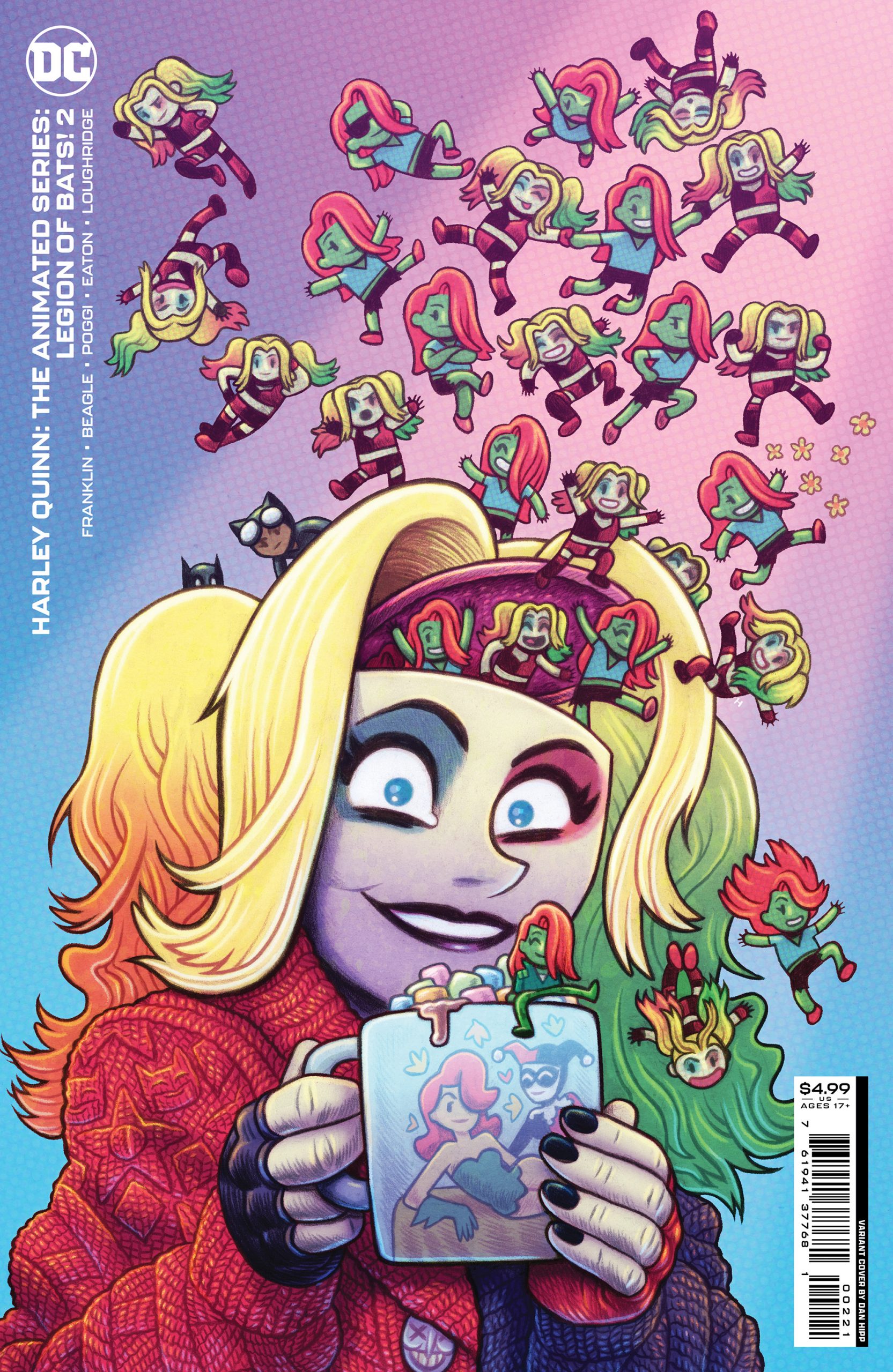 Harley Quinn The Animated Series Legion Of Bats! - Dan Hipp - Cover B ...