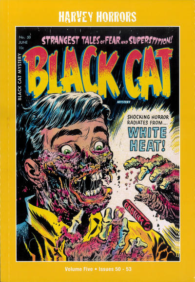 Harvey Horrors Collected Works Black Cat Mystery Softee #5 (2013)