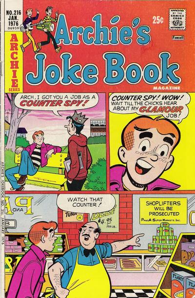 Archie's Joke Book Magazine #216 (1976)