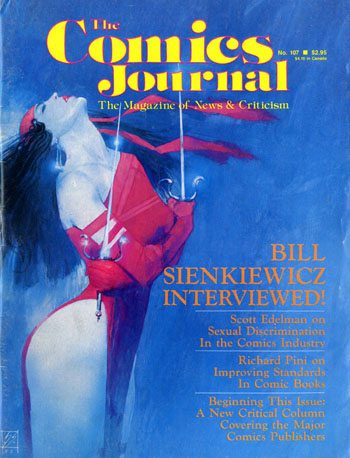The Comics Journal #107 (1986)