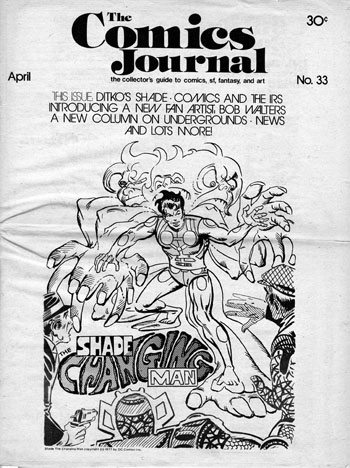 The Comics Journal #33 (1977)