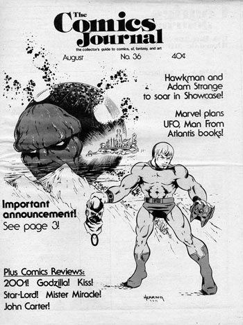 The Comics Journal #36 (1977)