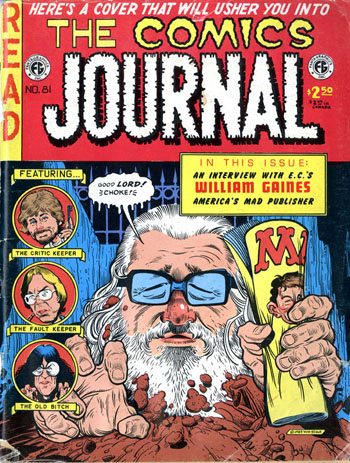 The Comics Journal #81 (1983)