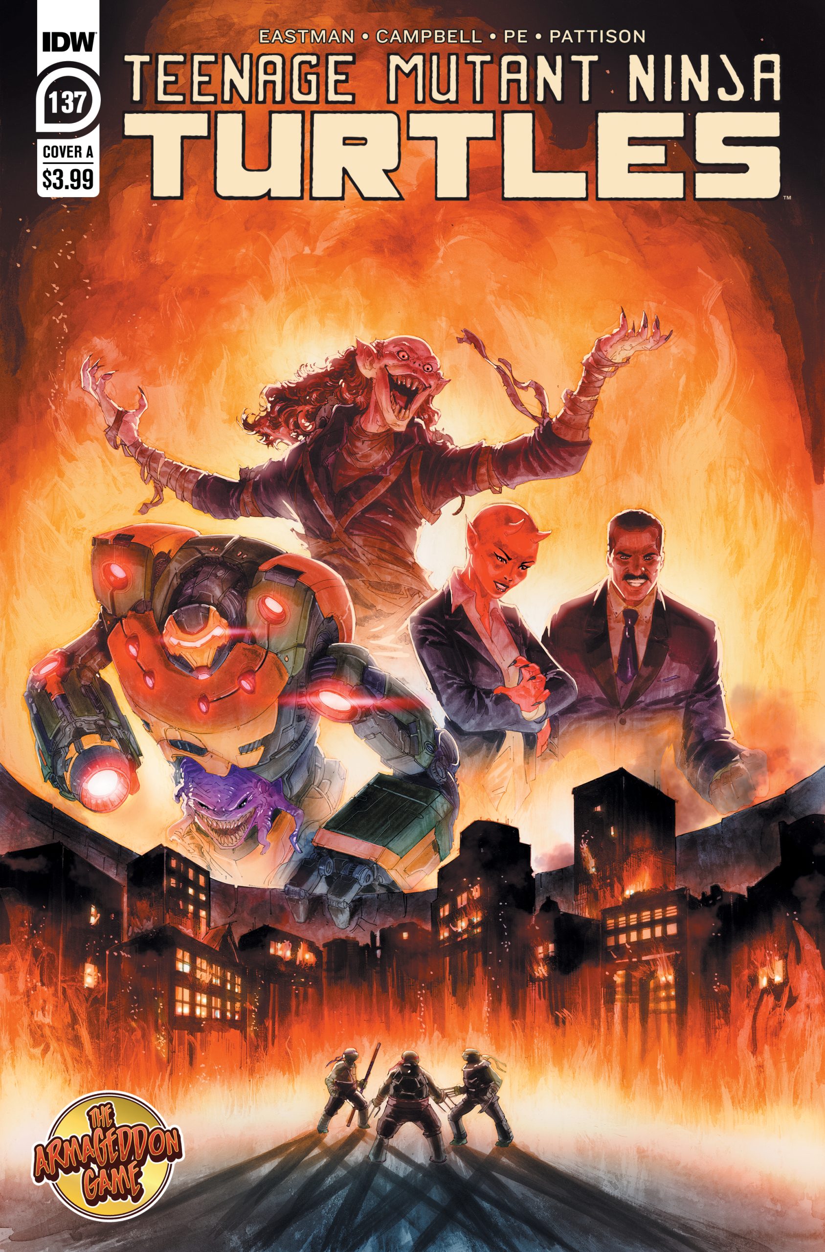 Teenage Mutant Ninja Turtles #137 (2023)