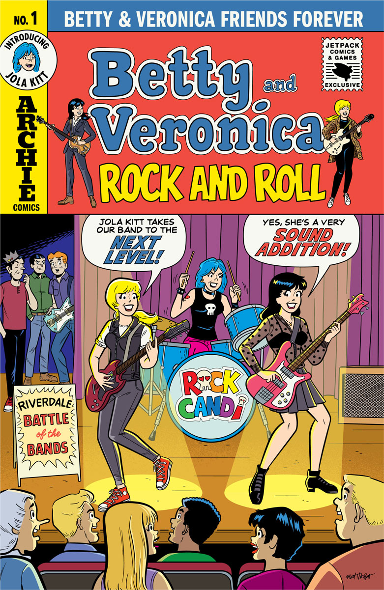 Betty And Veronica: Friends Forever - Rock N Roll #1 - Matt Talbot ...