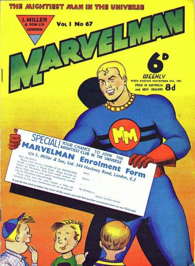Marvelman #67 (1954)