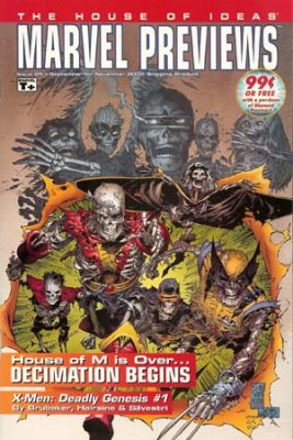 Marvel Previews #25 (2005)