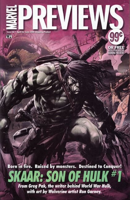 Marvel Previews #56 (2008)