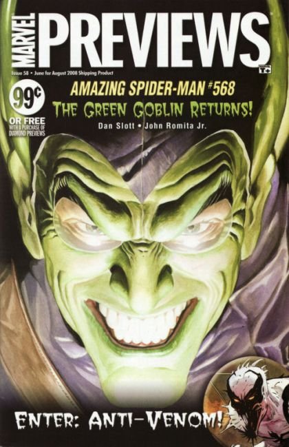 Marvel Previews #58 (2008)
