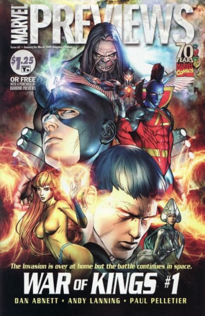 Marvel Previews #65 (2008)