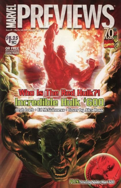 Marvel Previews #69 (2009)