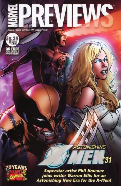 Marvel Previews #72 (2009)