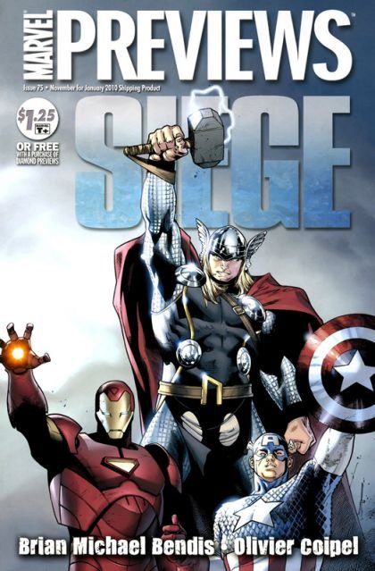 Marvel Previews #75 (2009)