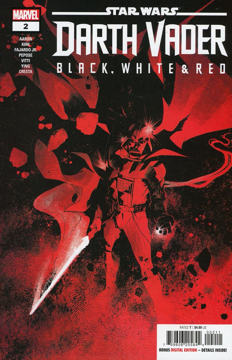 Star Wars Darth Vader Black White And Red #2 (2023)