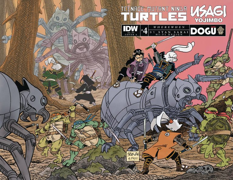 Teenage Mutant Ninja Turtles/Usagi Yojimbo: Wherewhen #4 (2023)