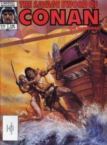 The Savage Sword of Conan #129 (1986)