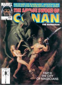 The Savage Sword of Conan #204 (1992)
