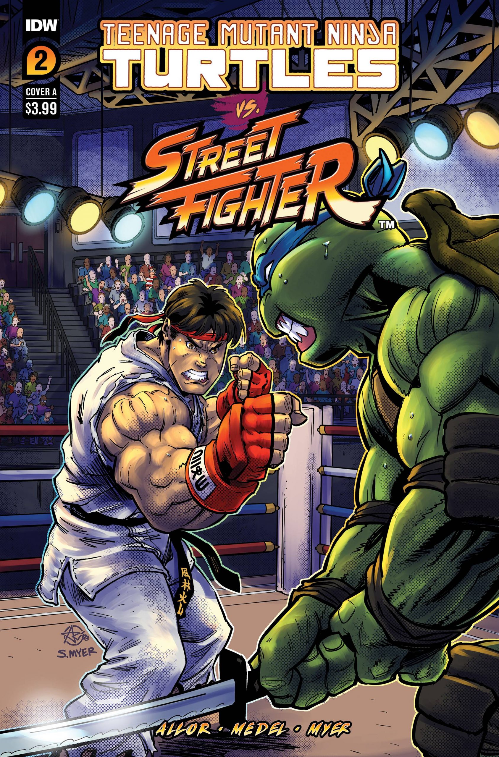 Teenage Mutant Ninja Turtles Vs. Street Fighter #2 - Ariel Medel ...