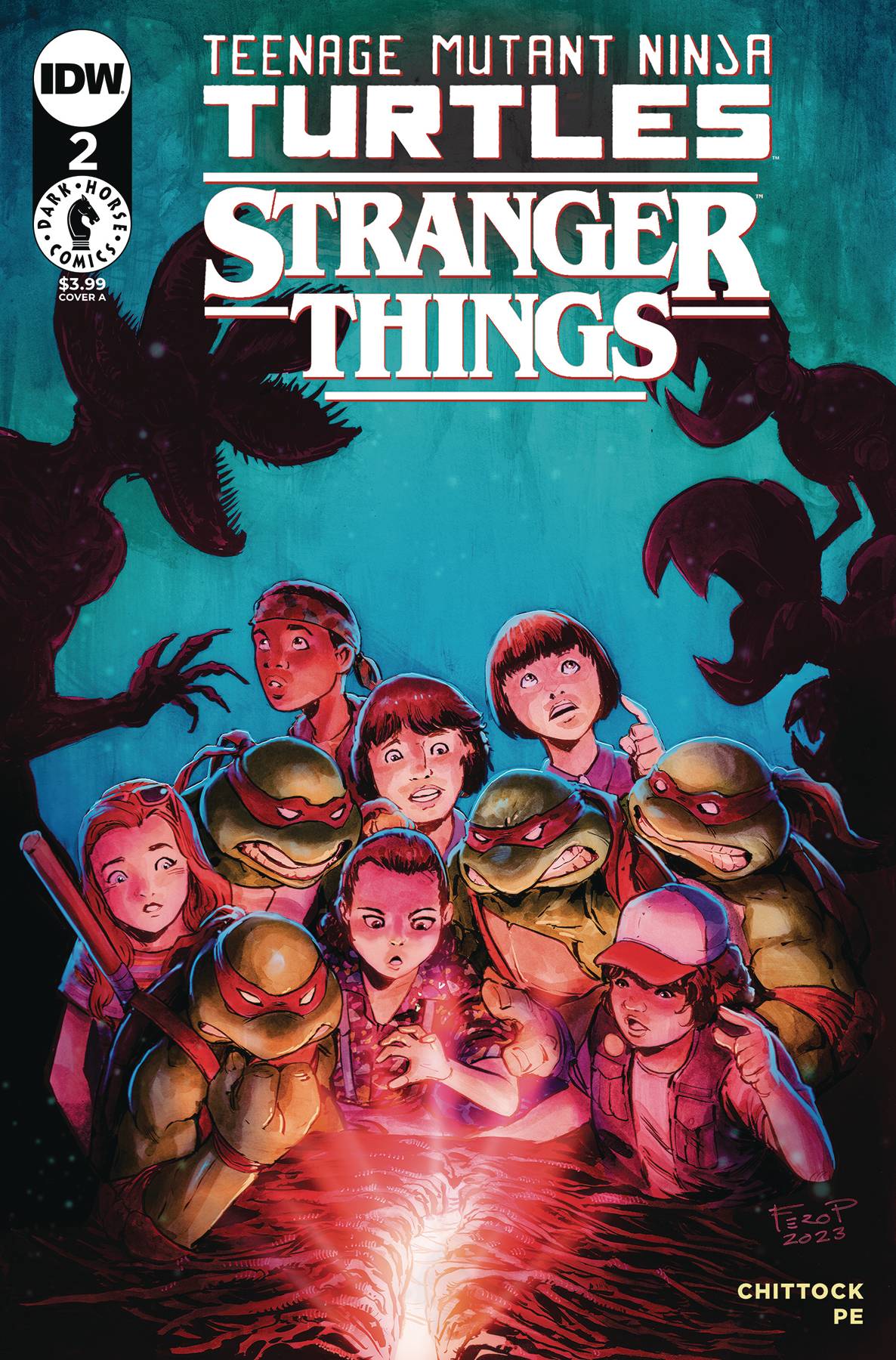 Teenage Mutant Ninja Turtles x Stranger Things #2 (2023)