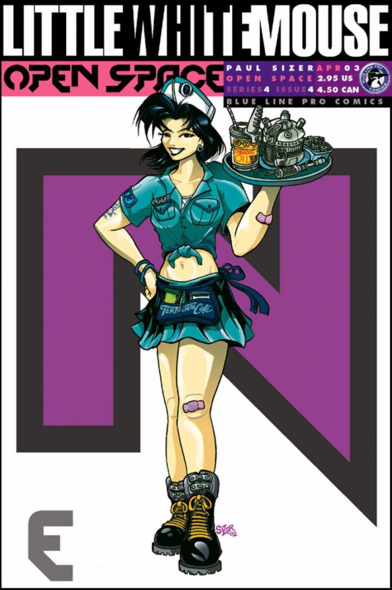 Little White Mouse: Open Space Series 4 #4 (2003)