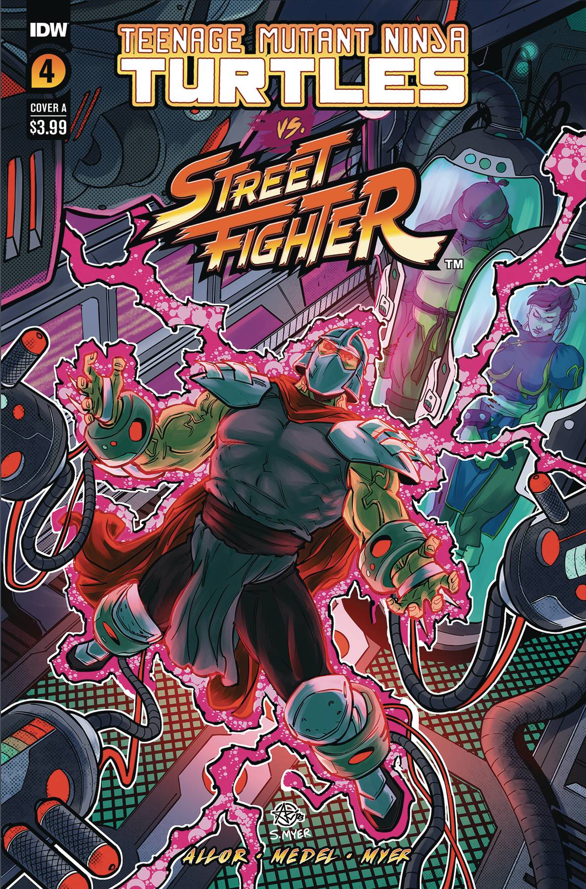 Teenage Mutant Ninja Turtles Vs. Street Fighter #4 (2023)