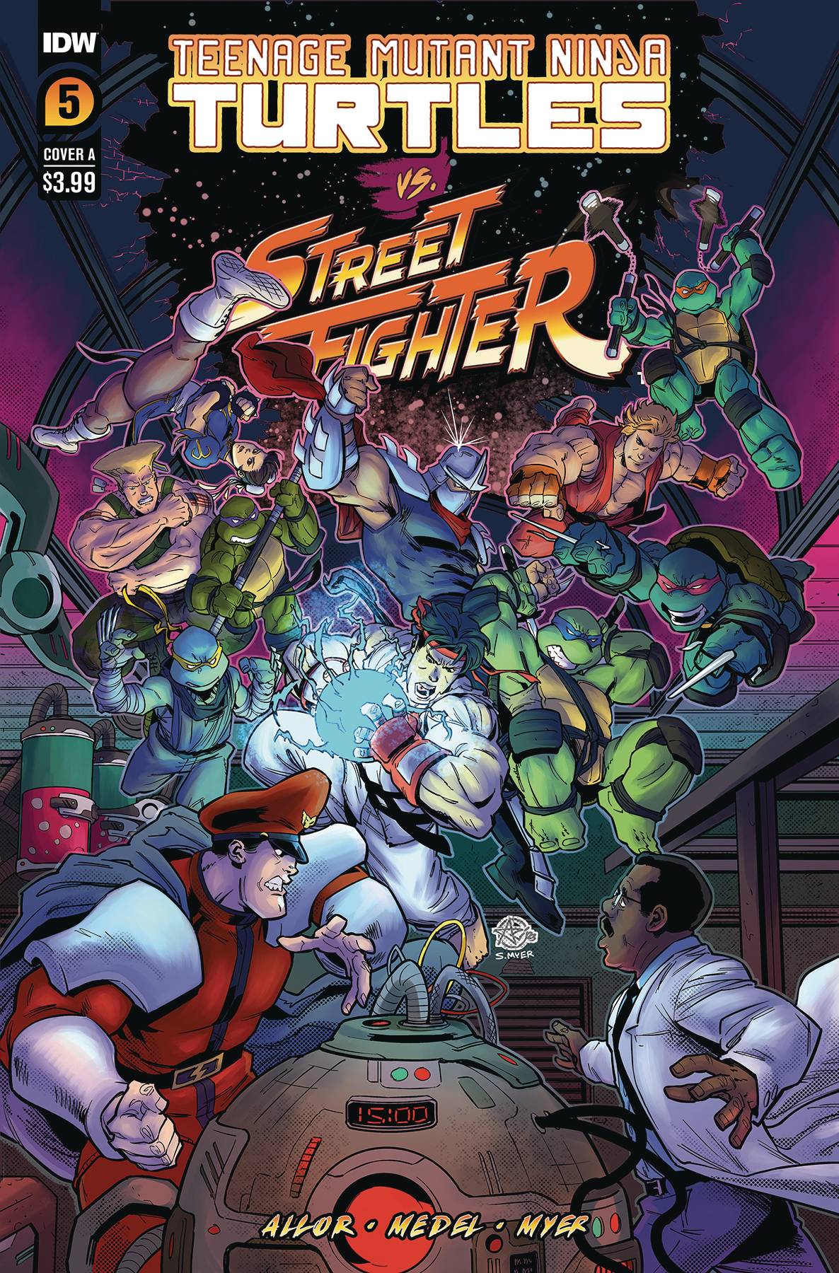 Teenage Mutant Ninja Turtles Vs. Street Fighter #5 (2023)