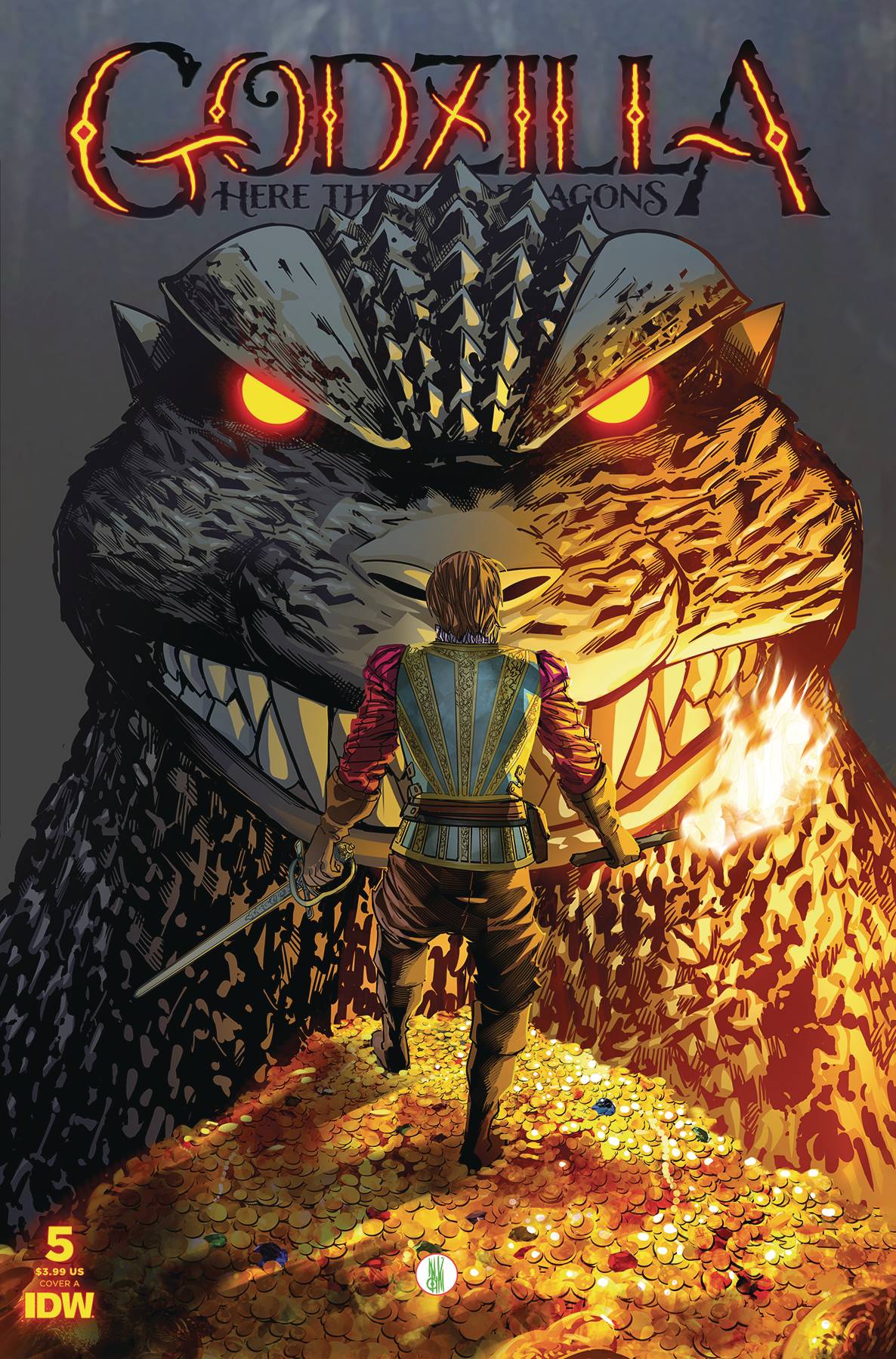 Godzilla: Here There Be Dragons #5 (2023)