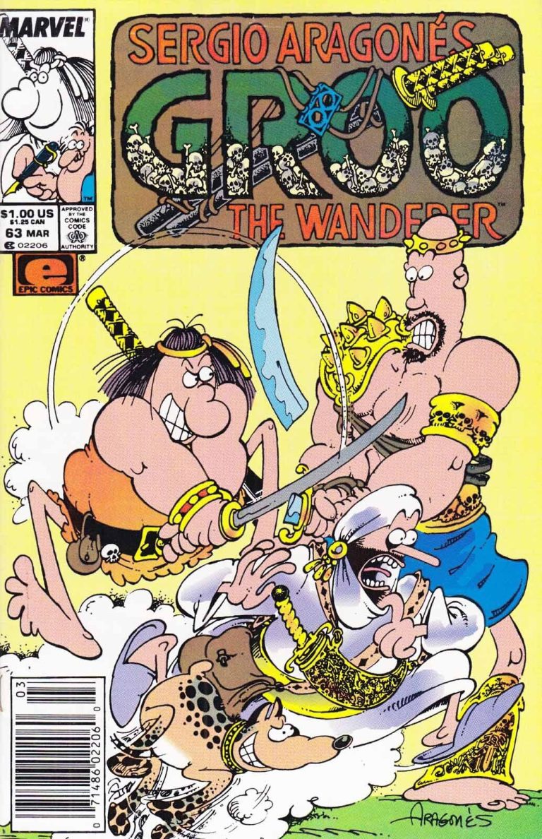 Sergio Aragonés Groo the Wanderer #63 (1990)