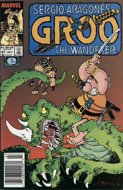 Sergio Aragonés Groo the Wanderer #67 (1990)