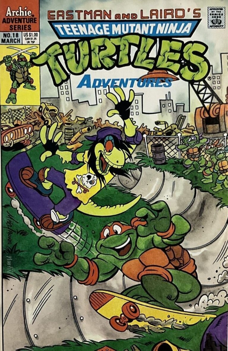 Teenage Mutant Ninja Turtles Adventures #18 (1991)