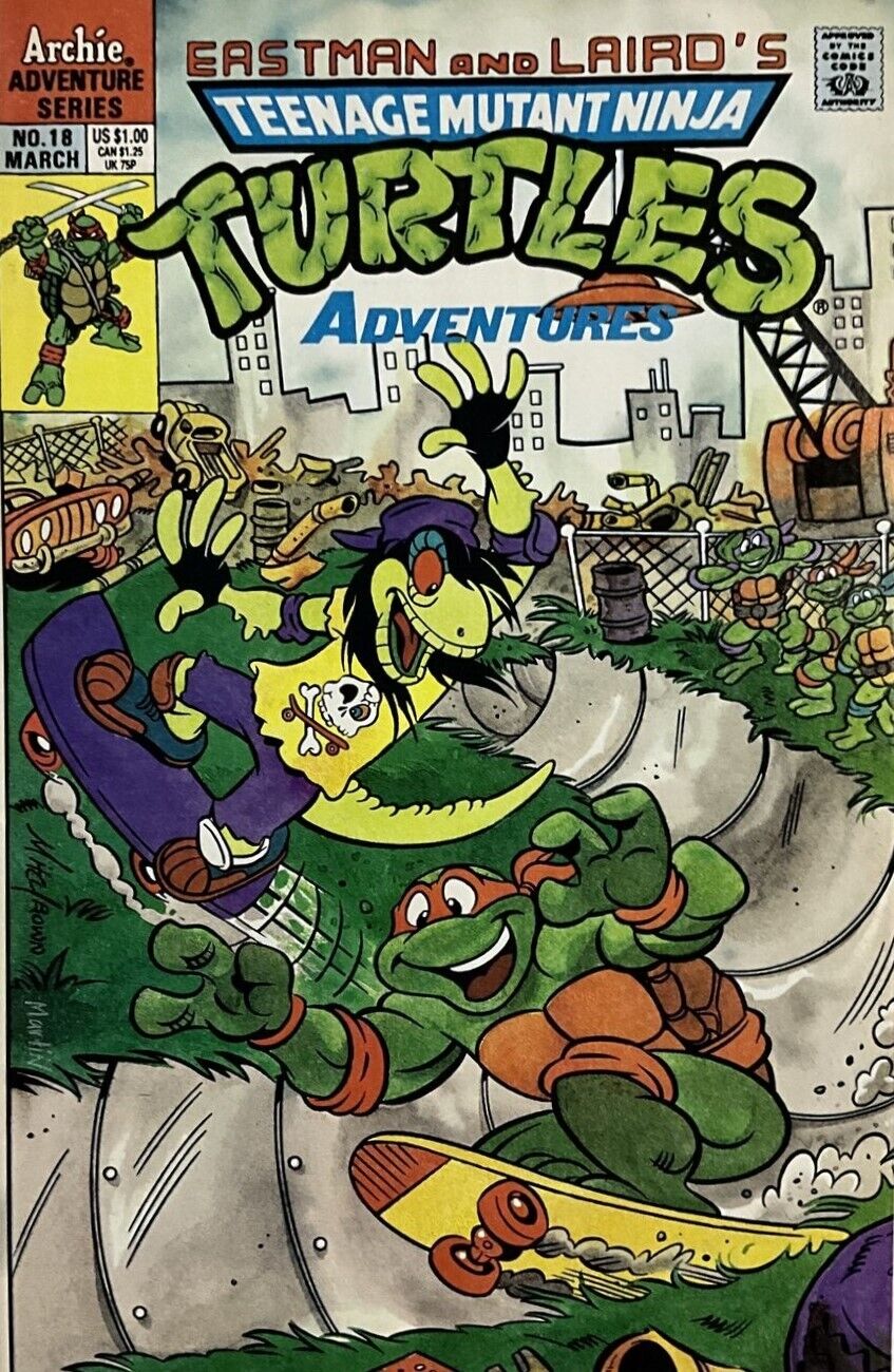 Teenage Mutant Ninja Turtles Adventures #18 (1991)