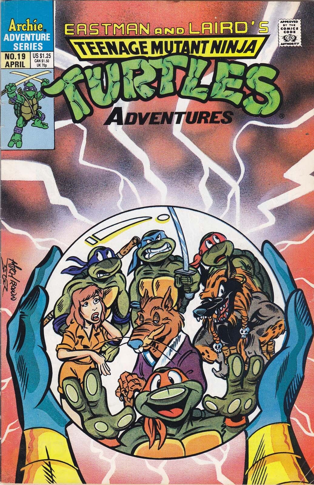 Teenage Mutant Ninja Turtles Adventures #19 (1990)