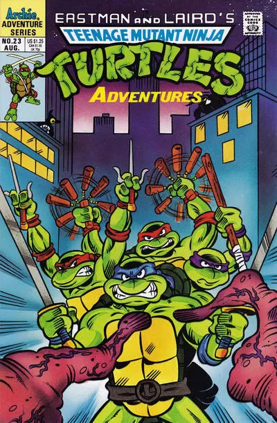 Teenage Mutant Ninja Turtles Adventures #23 (1991)