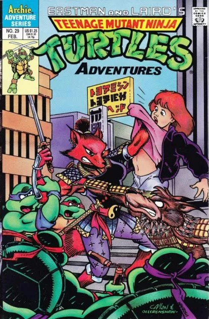 Teenage Mutant Ninja Turtles Adventures #29 (1992)