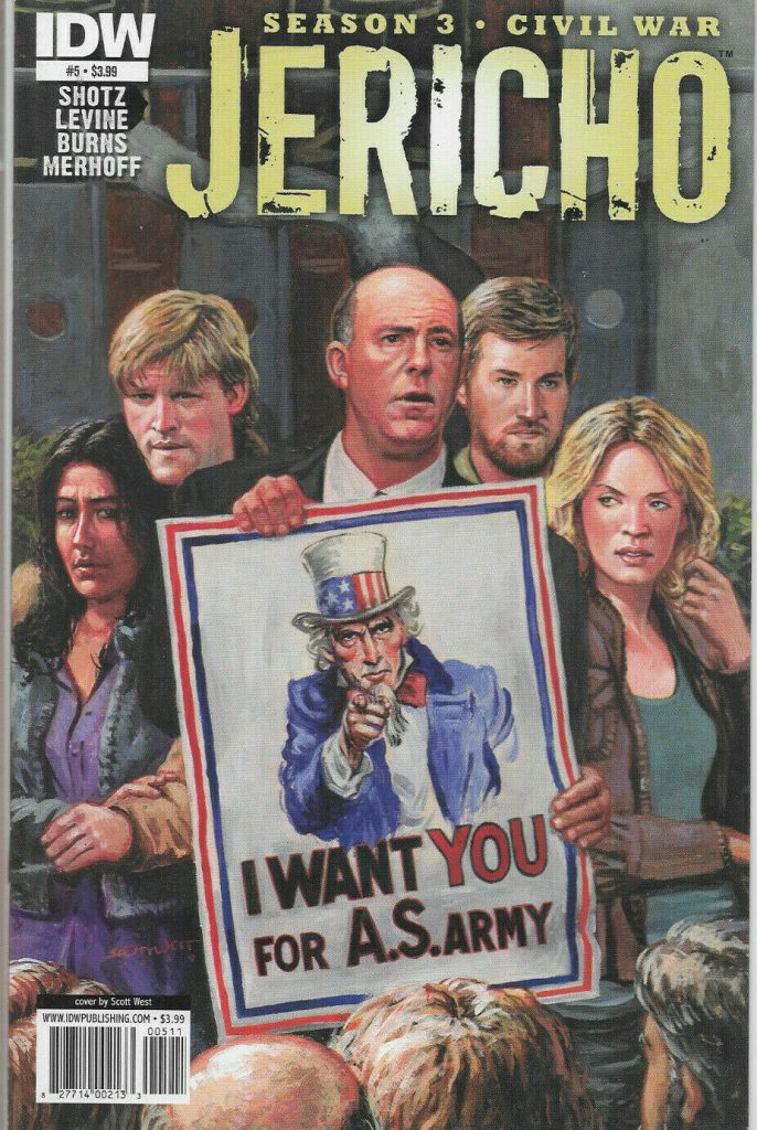 Jericho Season 3: Civil War #5 (2011)