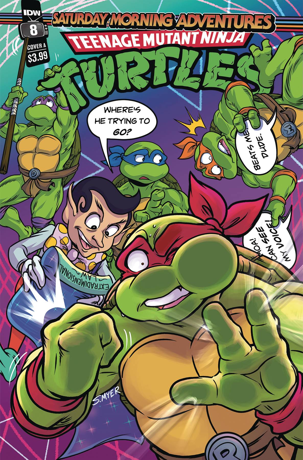 Teenage Mutant Ninja Turtles: Saturday Morning Adventures Continued #8 (2023)