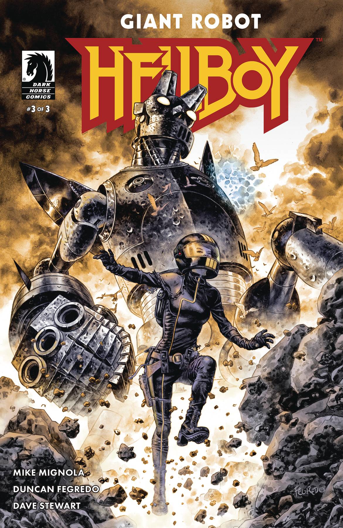 Giant Robot Hellboy #3 (2024)