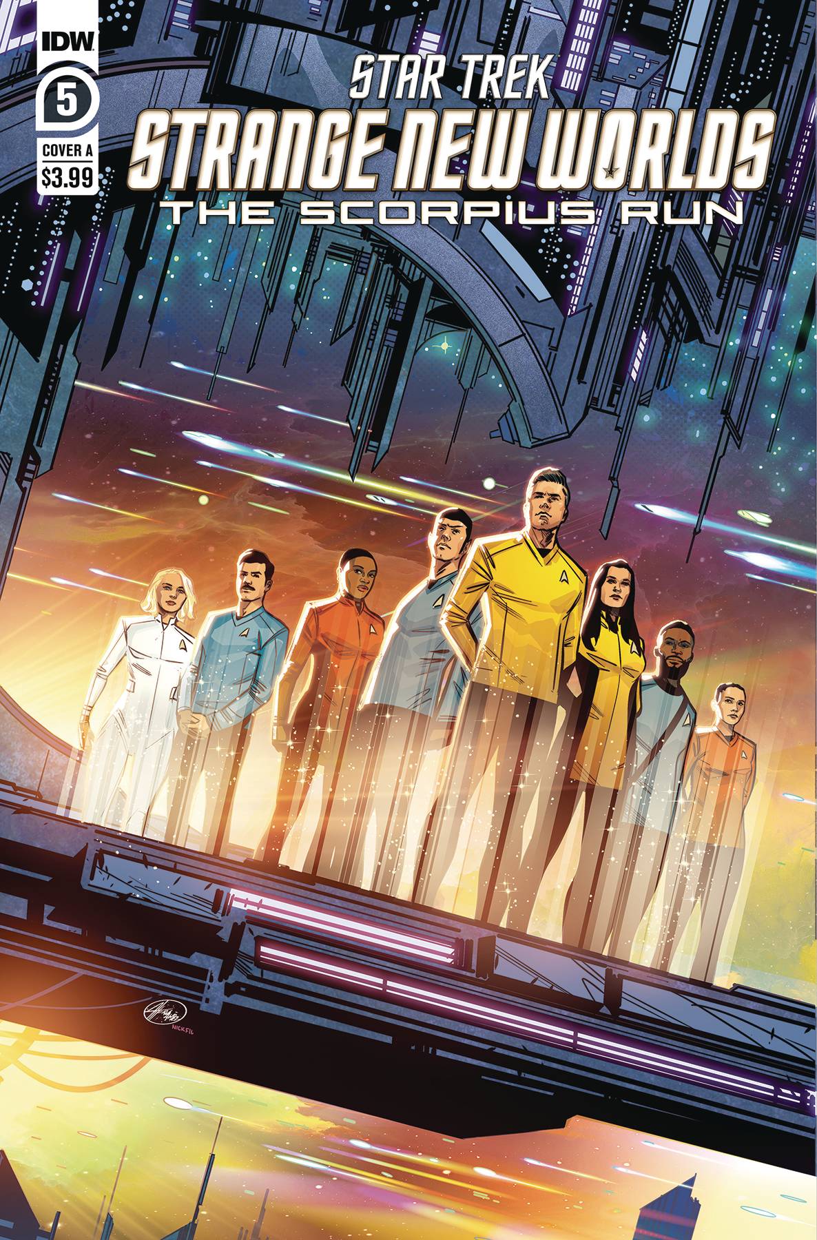 Star Trek: Strange New Worlds - The Scorpius Run #5 (2024)