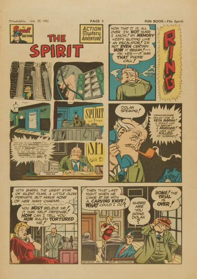 The Spirit #7/29/1951 (1951)