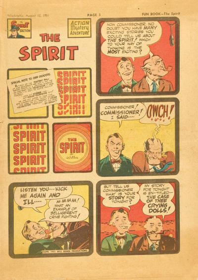 The Spirit #8/12/1951 (1951)