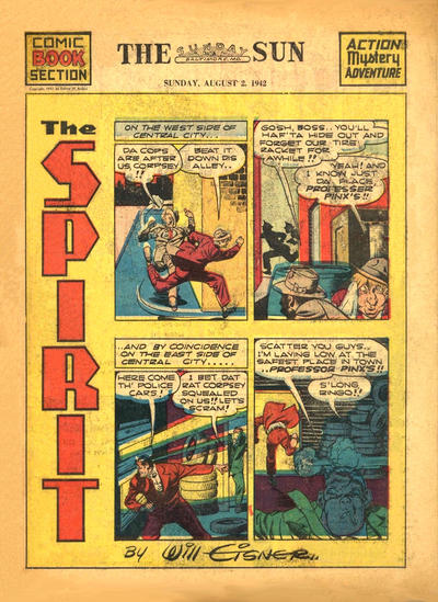 The Spirit #8/2/1942 (1942)