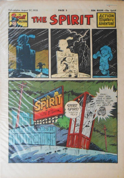 The Spirit #8/27/1950 (1950)