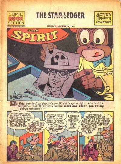 The Spirit #8/29/1943 (1943)
