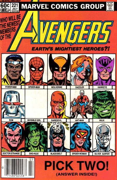 Avengers #221 (1982)