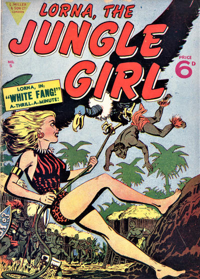 Lorna the Jungle Girl #5 (1952)