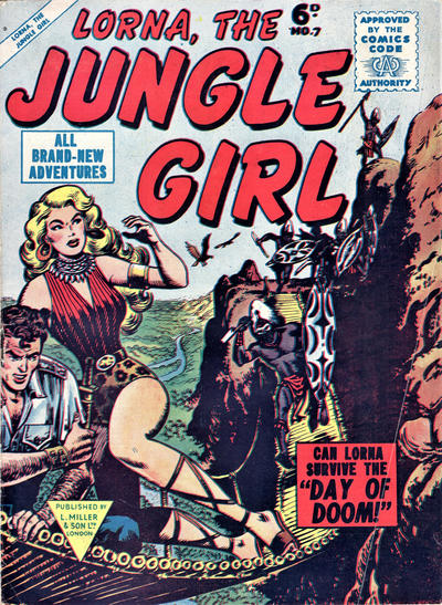 Lorna the Jungle Girl #7 (1952)