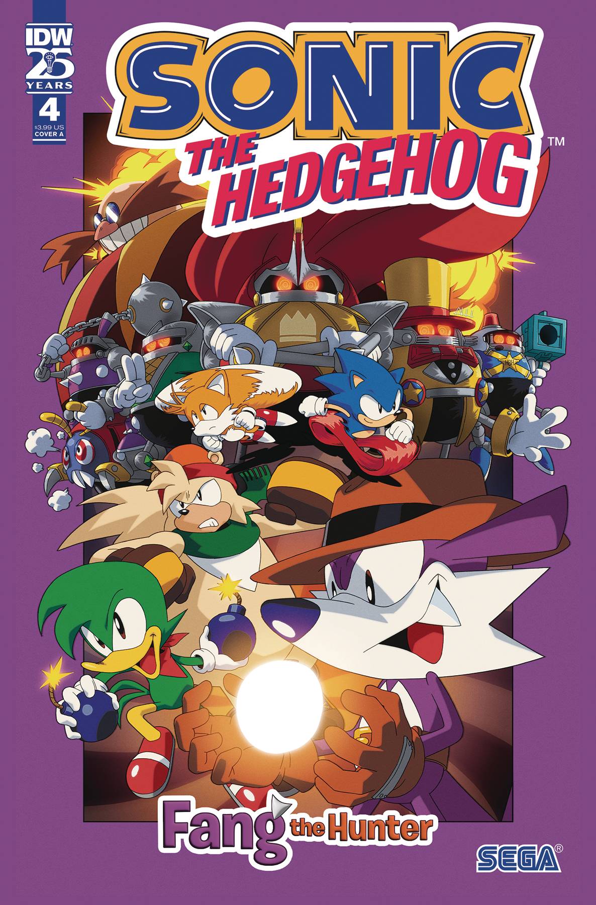 Sonic the Hedgehog: Fang the Hunter #4 (2024)