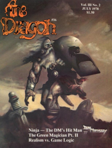 Dragon Magazine #16 (1976)