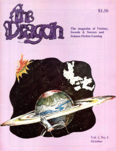 Dragon Magazine #3 (1976)